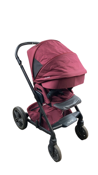 burgundy car seat and stroller Nuna MIXX2 Stroller, 2018, Maroon