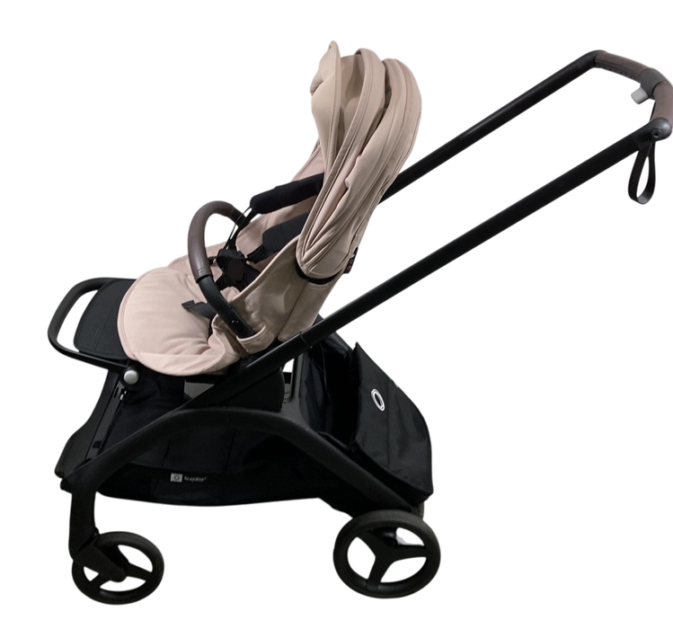 Shop Bugaboo Dragonfly Stroller, 2024, Black, Desert Taupe, Desert Taupe at GoodBuy Gear