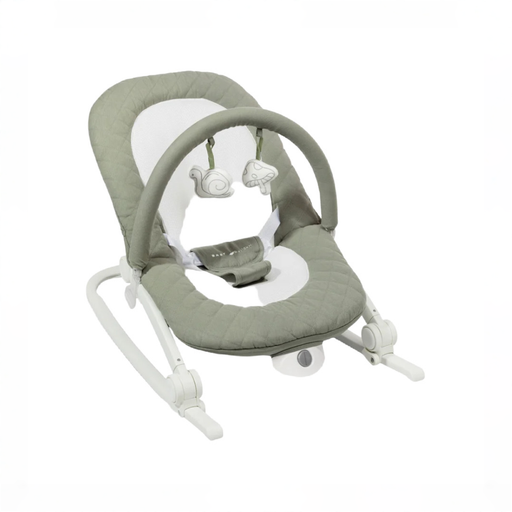 Shop Baby Delight Go With Me Aura Deluxe Portable Rocker & Bouncer, Organic Sage at GoodBuy Gear