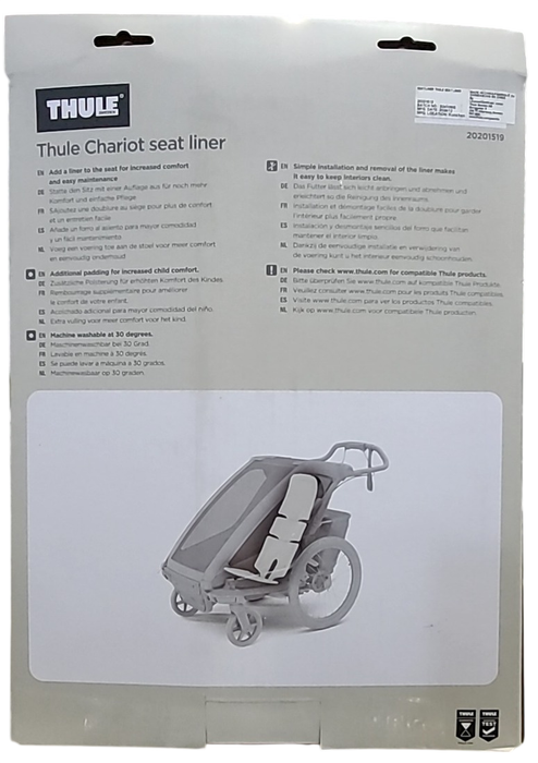 Shop Thule Chariot Seat Liner, Light Gray at GoodBuy Gear
