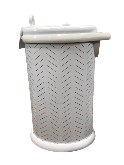 Shop Ubbi Diaper Pail, Herringbone at GoodBuy Gear