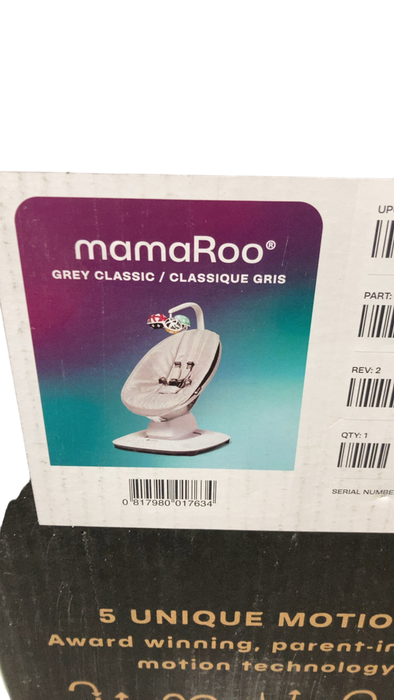Shop 4moms MamaRoo Multi-Motion Baby Swing, Grey Classic at GoodBuy Gear