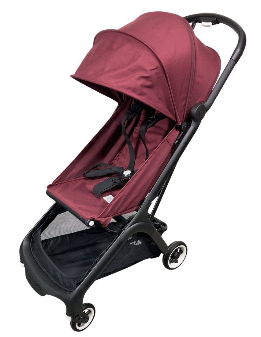 bugaboo butterfly cherry Bugaboo Butterfly Stroller, 2024, Black, Dark Cherry, Dark Cherry