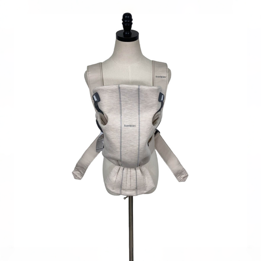 Shop BabyBjorn Baby Carrier Mini, Light Beige 3D Jersey at GoodBuy Gear