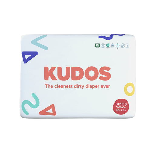 Shop Kudos Diapers, 120, Size 6, White at GoodBuy Gear