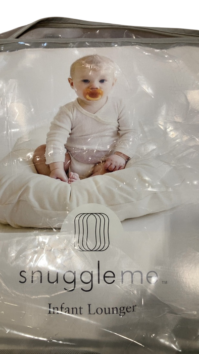 Shop Snuggle Me Organic Sensory Infant Lounger with Cover, Gumdrop, Gumdrop at GoodBuy Gear