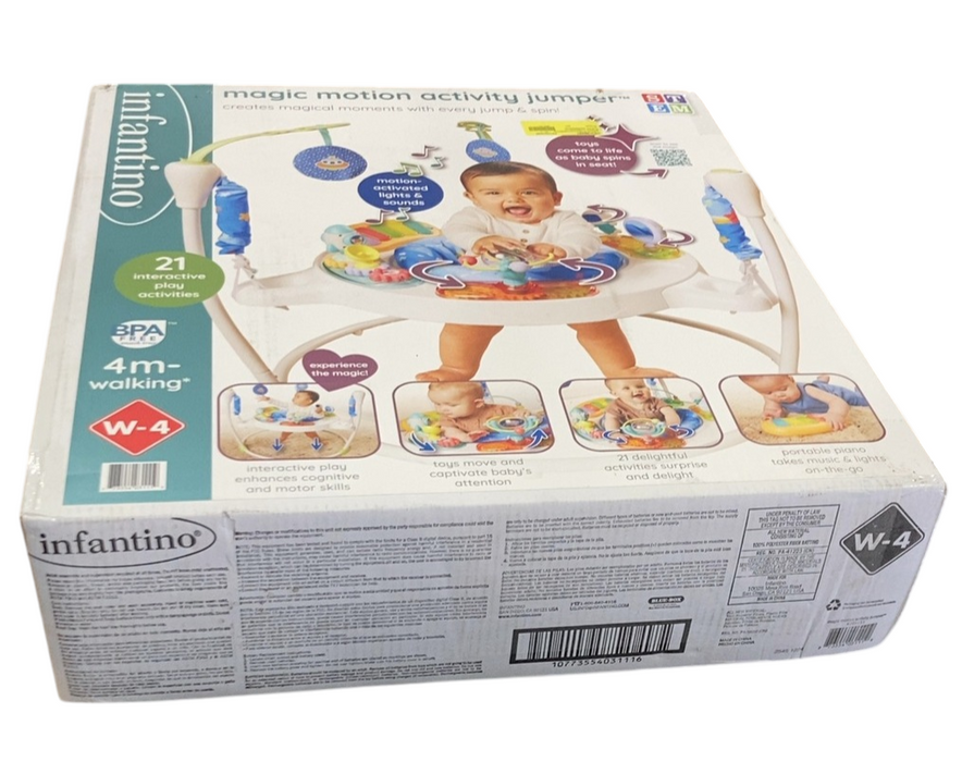 Shop Infantino Magic Motion Activity Jumper, Space Explorers at GoodBuy Gear