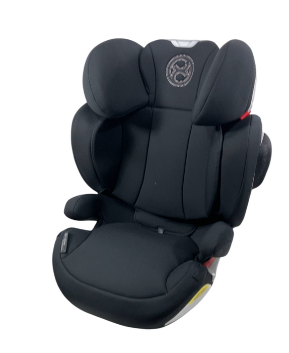 Cybex Solution Z-Fix Highback Booster Seat, Stardust Black, 2025