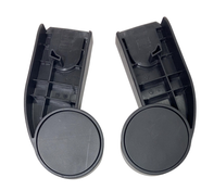 Shop Cybex e-Gazelle S Stroller, 2024, Almond Beige, Black at GoodBuy Gear