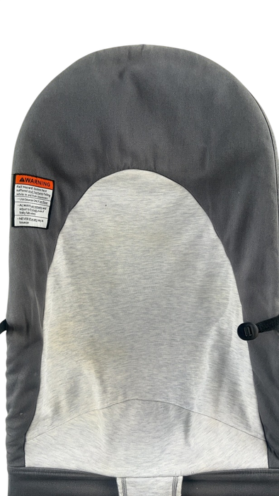 Shop BabyBjorn Bouncer Balance Soft, Black Frame, Dark Gray/Gray at GoodBuy Gear