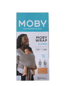 used Moby Wrap Baby Carrier, Marigold