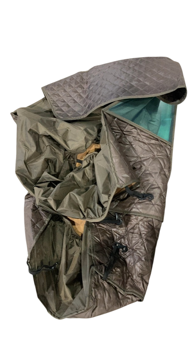 Shop Manito Castle Beta Stroller Weather Shield, Choco Brown at GoodBuy Gear