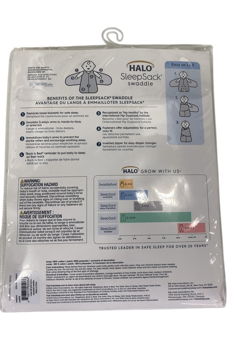 Shop Halo SleepSack Swaddle, Newborn, Ocean Life at GoodBuy Gear