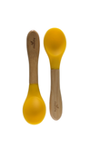 Shop Avanchy Bamboo Baby Spoons 2-Pack, Yellow at GoodBuy Gear