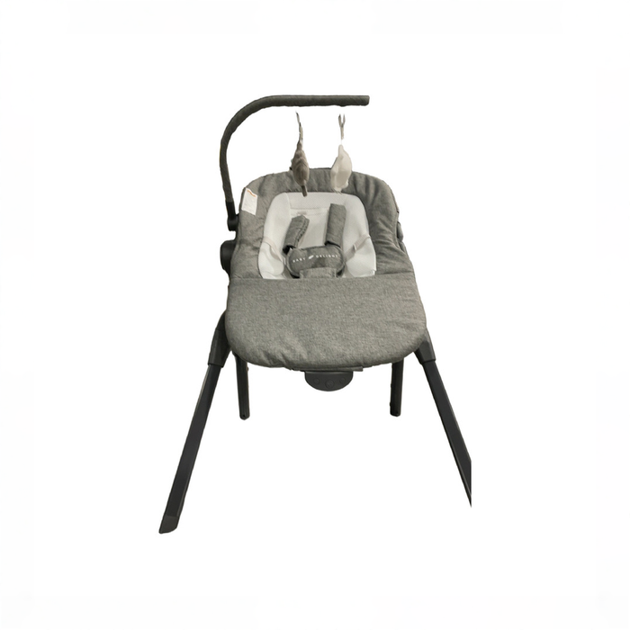 Shop Baby Delight Bloom Soothing Adjustable Lounger, Charcoal Tweed at GoodBuy Gear