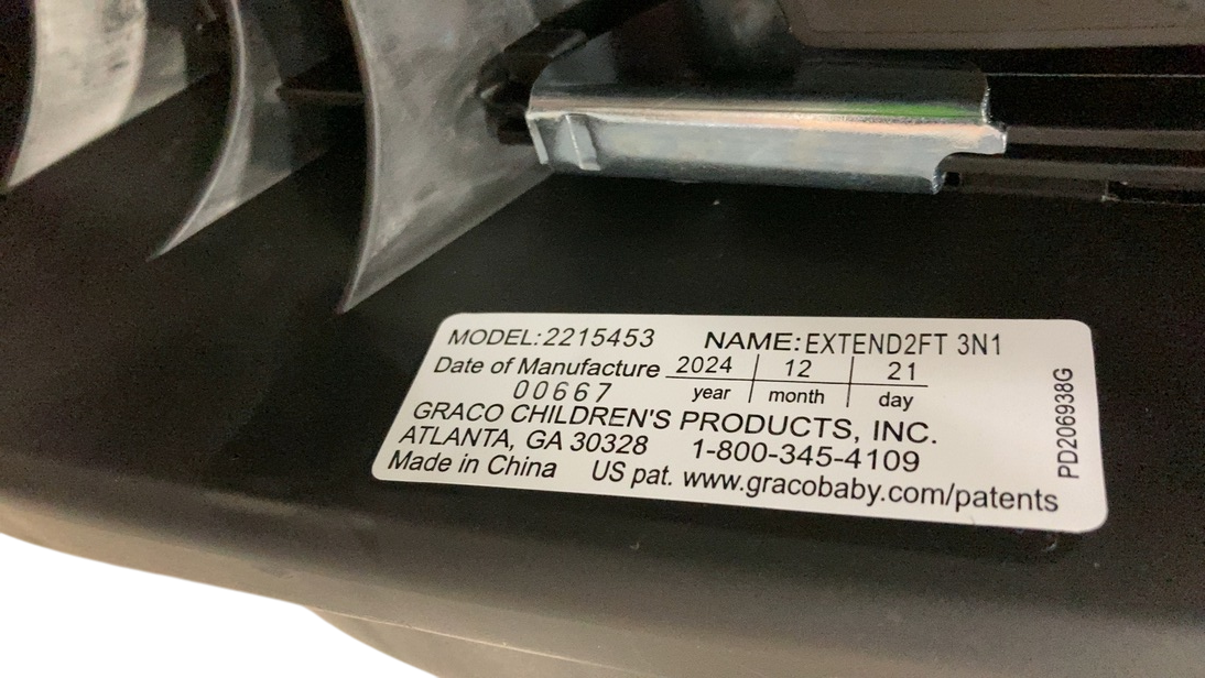 Shop Graco Extend2Fit 3-in-1 Convertible Car Seat, 2024, Talia at GoodBuy Gear
