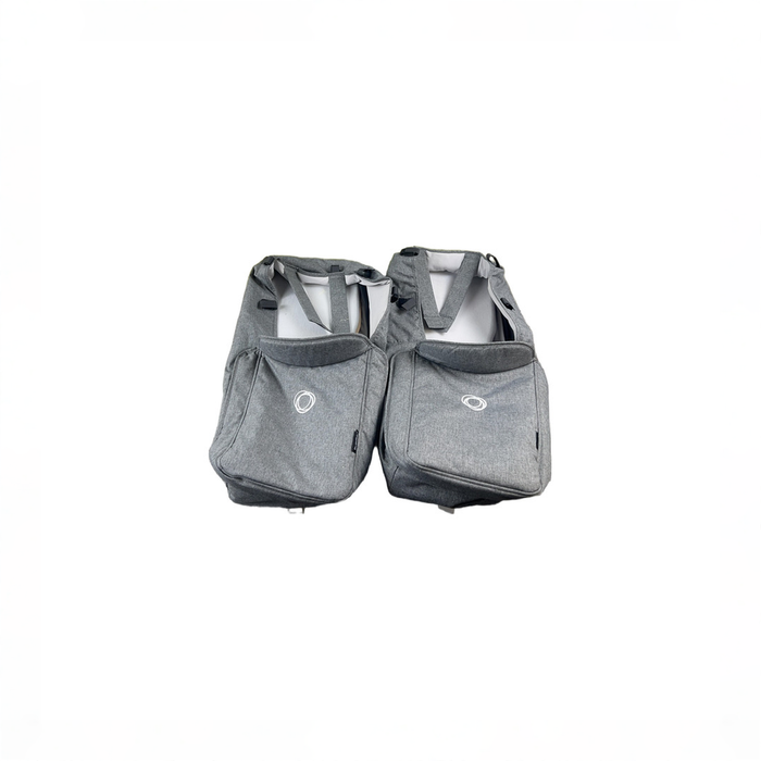 Shop DRAFT - Bugaboo Donkey 5 Duo Stroller, 2022, Black, Grey Melange, Midnight Black at GoodBuy Gear