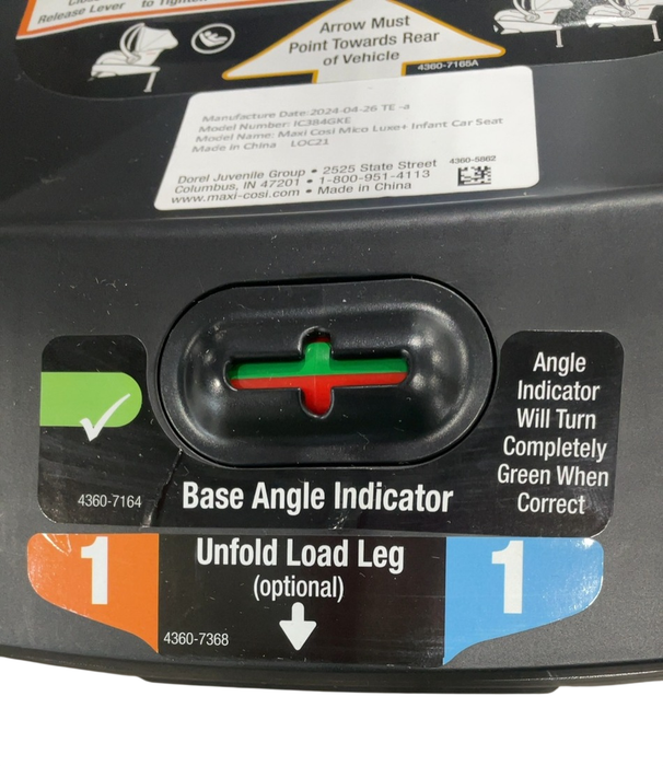Shop Maxi-Cosi Mico Max Plus Infant Car Seat Base, 2024 at GoodBuy Gear