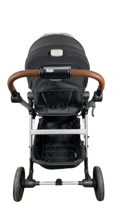 Shop Mockingbird Single to Double 2.0 Stroller, 2025, Black, Silver With Penny Leather, Windowpane at GoodBuy Gear