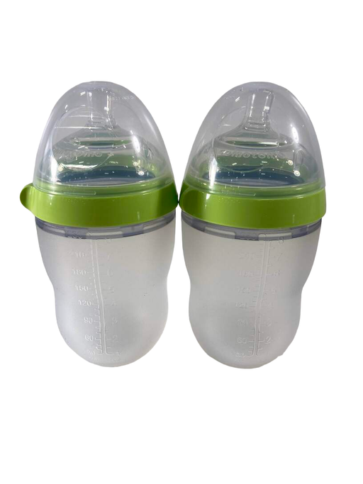 secondhand Comotomo Bottles 2 Pack, Green, 8oz