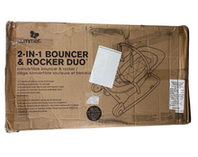 Shop Summer Infant 2-in-1 Baby Bouncer And Rocker Duo, Gray and Teal at GoodBuy Gear