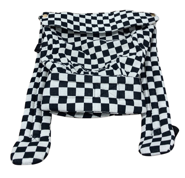 Shop Mabē The Monarch Carrier, Ebony Check at GoodBuy Gear