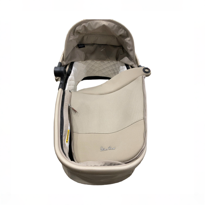 Shop Silver Cross Reef First Bed Folding Bassinet, Frappe at GoodBuy Gear
