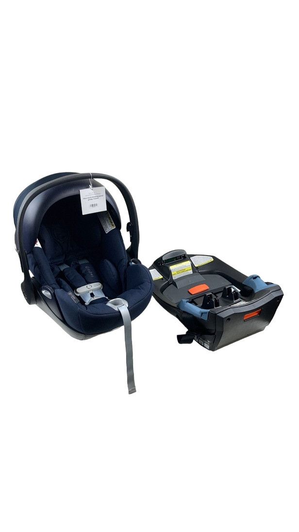 cybex cloud q midnight blue Cybex Cloud Q Infant Car Seat with SensorSafe, 2022, Midnight Blue