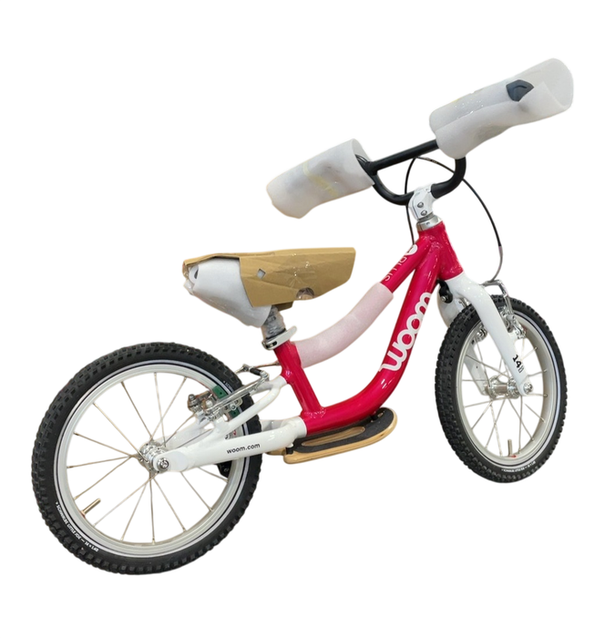 Shop Woom GO 1 Plus Balance Bike, Hot Pink at GoodBuy Gear
