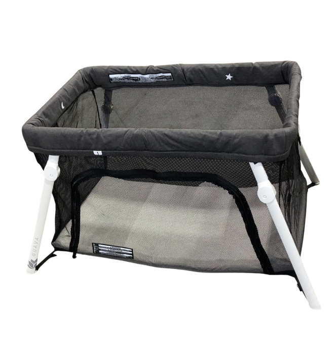 Shop Guava Family Lotus Travel Crib, Grey at GoodBuy Gear