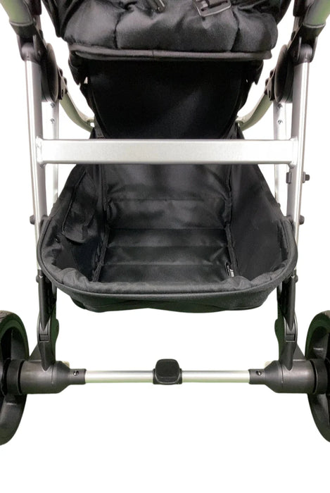 Shop Mockingbird Single to Double 2.0 Stroller, 2025, Sea, Silver With Penny Leather, Watercolor Drops at GoodBuy Gear