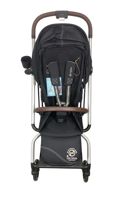 Shop Cybex Eezy S Twist+2 Stroller, 2022, Moon Black at GoodBuy Gear