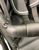 Shop Mockingbird Single to Double 2.0 Stroller, 2024, Silver With Black Leather, Sky, Watercolor Drops at GoodBuy Gear