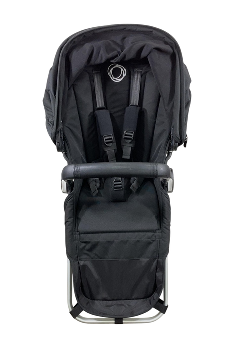 Shop Bugaboo Donkey 5 Duo Extension Set, 2023, Black, Midnight Black, Midnight Black, with Canopy at GoodBuy Gear