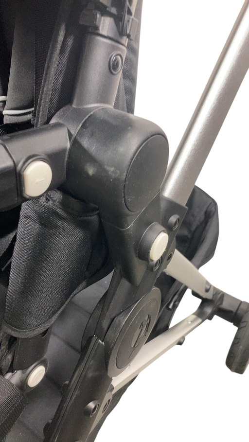 Shop Mockingbird Single to Double 2.0 Stroller, 2024, Black, Silver With Penny Leather, Windowpane at GoodBuy Gear