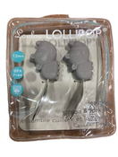 used LouLou Lollipop Born to Be Wild Learning Spoon And Fork Set, Rhino