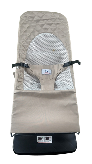 Shop Feeplas Ergonomic Baby Bouncer Seat, Beige at GoodBuy Gear