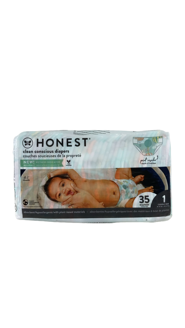 Honest Company Size 1 Diapers 35 Ct, Above It All — GoodBuy Gear