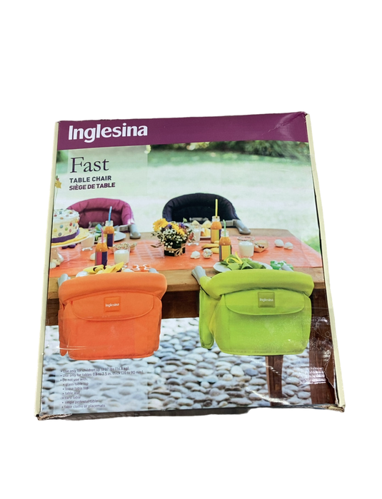 Shop Inglesina Fast Table Chair, Mineral Grey Melange at GoodBuy Gear