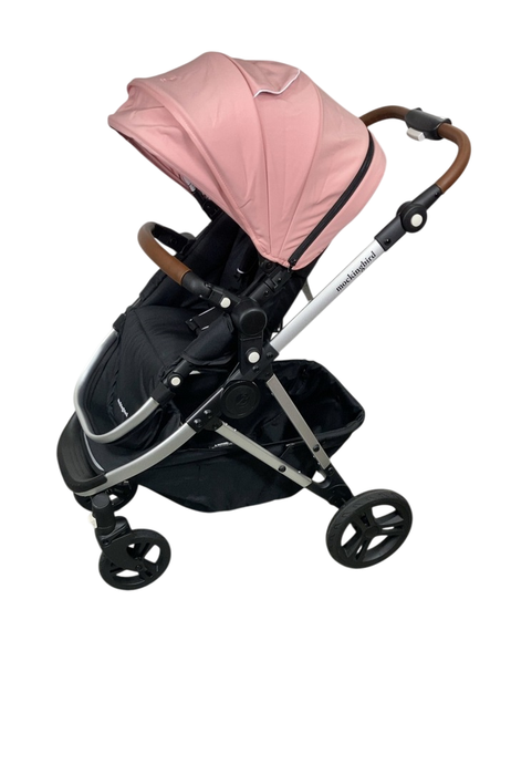 Shop Mockingbird Single 2.0 Stroller, Bloom, Windowpane, Silver With Penny Leather, 2024 at GoodBuy Gear