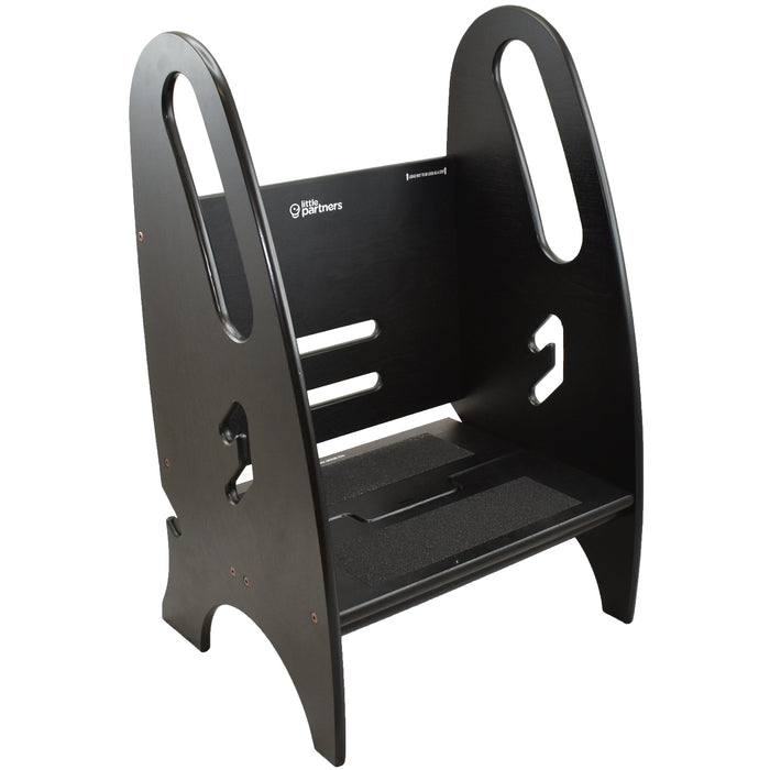 Little Partners 3-in-1 Growing Step Stool, Ebony