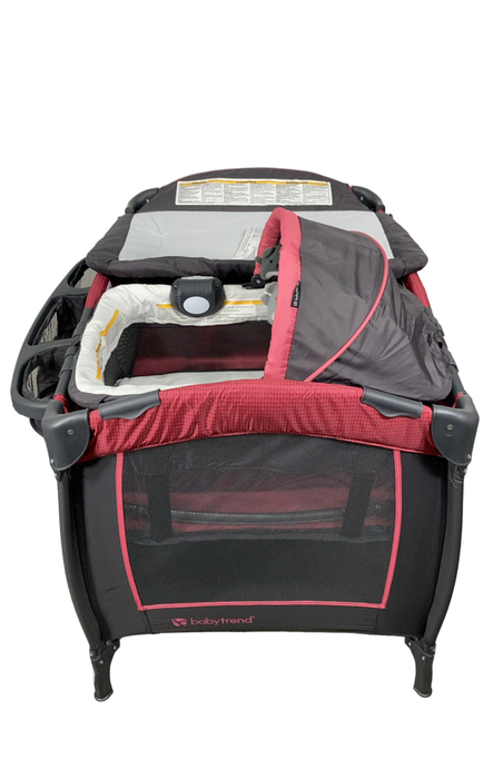 baby trend lil' snooze deluxe iii Baby Trend Lil' Snooze Deluxe III for Twins, Cozy Berry — GoodBuy Gear
