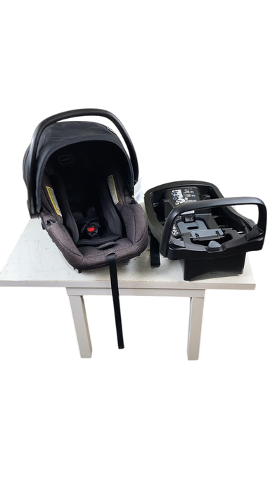 Shop Evenflo LiteMax Infant Car Seat with Anti-Rebound Bar, 2023, Casual Grey at GoodBuy Gear