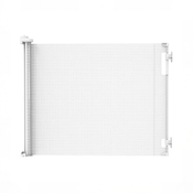 Shop Perma Child Safety Indoor/Outdoor Retractable Baby Gate, 33"x71", White at GoodBuy Gear