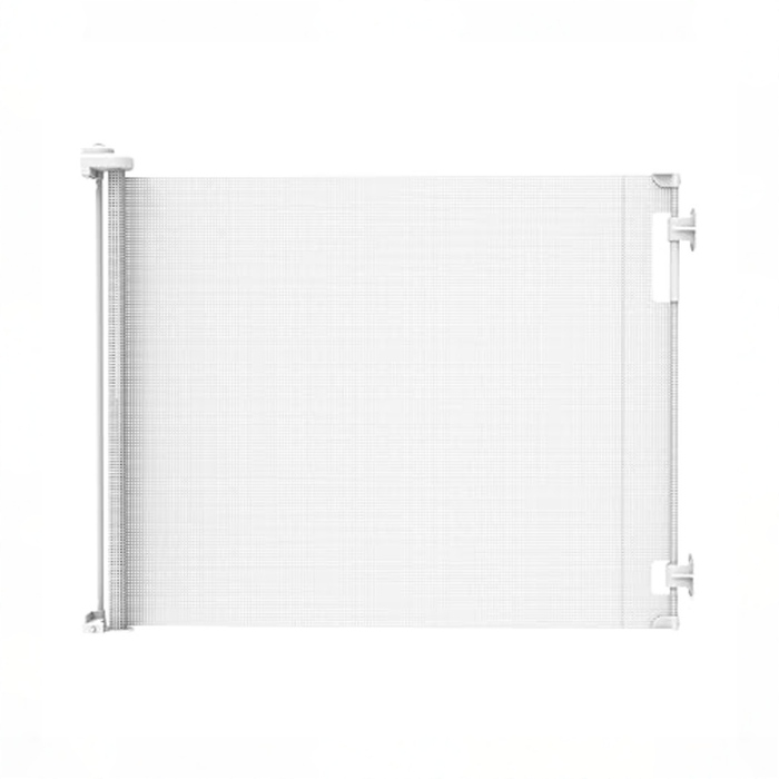 Shop Perma Child Safety Indoor/Outdoor Retractable Baby Gate, 33"x71", White at GoodBuy Gear