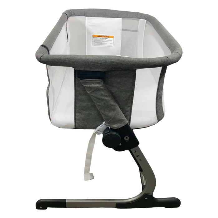 Shop Baby Delight Beside Me Dreamer Bassinet & Bedside Sleeper, Charcoal Tweed at GoodBuy Gear