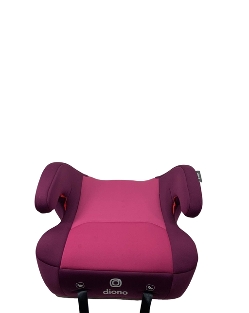 used Diono Solana 2 Backless Booster Seat, Pink, With LATCH, 2022