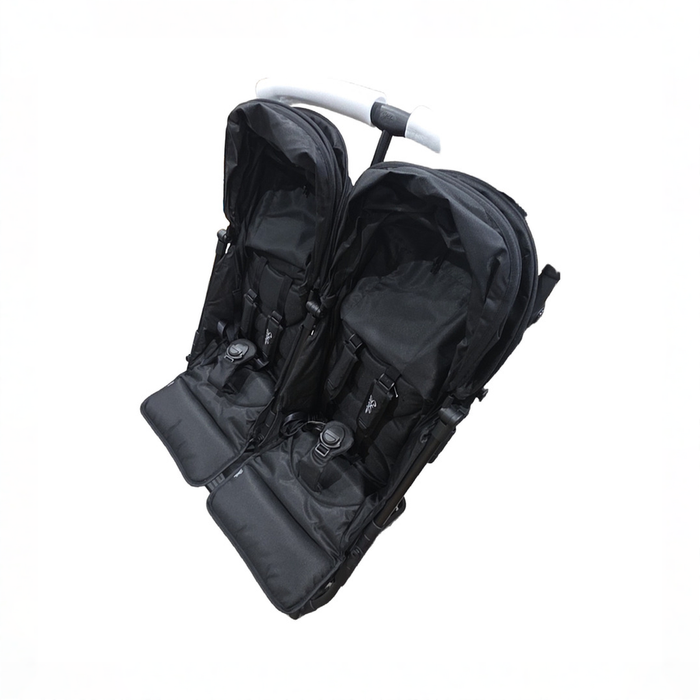 Shop Strolee V2 Double Stroller, 2026, Black at GoodBuy Gear