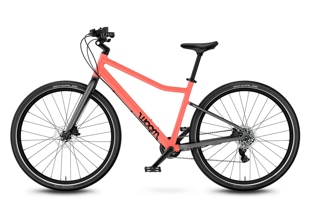 Woom EXPLORE 6 Bike, Neon Coral