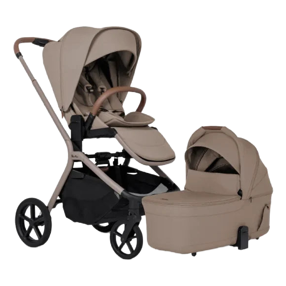 Shop Silver Cross Breez Stroller and Bassinet Bundle, 2026, Champagne at GoodBuy Gear